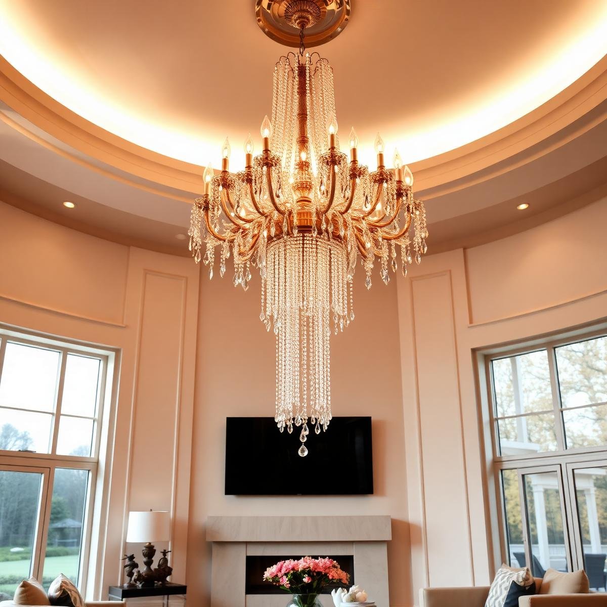 Decorative Crystal Chandelier